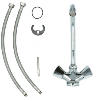 OK Keukenkraan 2-knops Chroom 11 OK Keukenkraan 2-knops Chroom - Afbeelding 9