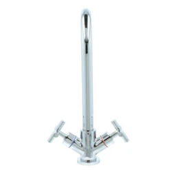 Aqualino Keukenkraan Ceronda 2-knops Chroom -Badkamerartikelen Winkel 123 8872