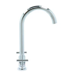 Aqualino Keukenkraan Ceronda 2-knops Chroom -Badkamerartikelen Winkel 123 8874