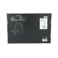 Aqualino Keukenkraan Ceronda 2-knops Chroom -Badkamerartikelen Winkel 123 8881