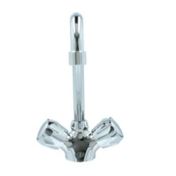 Handson Keukenkraan Thomas 2-knops Chroom Met Uitloop 235mm -Badkamerartikelen Winkel 123 8906