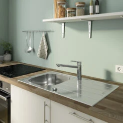 Grohe Keukenkraan Start Flow QuickFix Chroom 15 Grohe Keukenkraan Start Flow QuickFix Chroom -Badkamerartikelen Winkel 123 8966