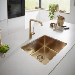 GROHE Keukenkraan Essence L-size Met Hendel Warm Sunset -Badkamerartikelen Winkel 123 9000
