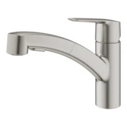 Grohe Keukenkraan Start Dual Spray QuickFix Supersteel (RVS Look) 13 Grohe Keukenkraan Start Dual Spray QuickFix Supersteel (RVS Look) -Badkamerartikelen Winkel 123 9003