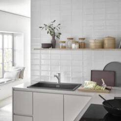 Grohe Keukenkraan Start Dual Spray QuickFix Supersteel (RVS Look) 15 Grohe Keukenkraan Start Dual Spray QuickFix Supersteel (RVS Look) -Badkamerartikelen Winkel 123 9005