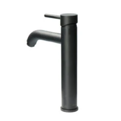 Atlantic Wastafelkraan Spencer Met Hendel Zwart -Badkamerartikelen Winkel 123 9082