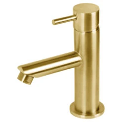 Differnz Wastafelkraan Met Hendel Goud