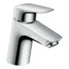 Hansgrohe Wastafelkraan MyCube M Met Hendel En Waste Chroom -Badkamerartikelen Winkel 123 9141