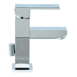 Aqualino Wastafelkraan Panaro Met Hendel En Waste Chroom -Badkamerartikelen Winkel 123 9160