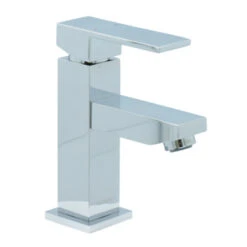 Aqualino Wastafelkraan Panaro Met Hendel En Waste Chroom -Badkamerartikelen Winkel 123 9161