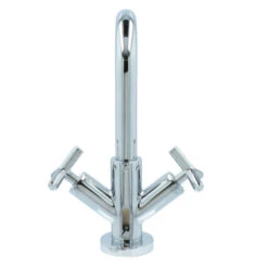 Absolut Wastafelkraan Post 2-knops Chroom -Badkamerartikelen Winkel 123 9179