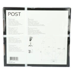 Absolut Wastafelkraan Post 2-knops Chroom -Badkamerartikelen Winkel 123 9189