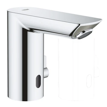 GROHE Wastafelkraan Bau Cosmopolitan Met Infrarood Sensor Chroom 13cm 3 GROHE Wastafelkraan Bau Cosmopolitan Met Infrarood Sensor Chroom 13cm
