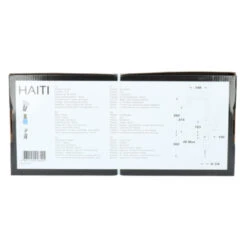 Absolut Wastafelkraan Haiti Met Hendel En Pop-up Afvoerplug Zwart -Badkamerartikelen Winkel 123 9218