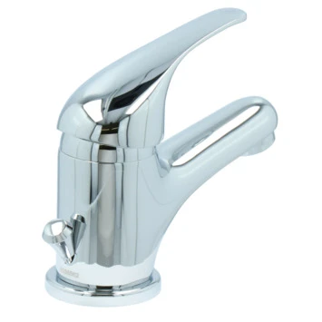 OK Wastafelkraan Met Hendel En Waste Chroom 7 OK Wastafelkraan Met Hendel En Waste Chroom - Afbeelding 5