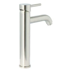 Atlantic Wastafelkraan Spencer Met Hendel RVS -Badkamerartikelen Winkel 123 9265