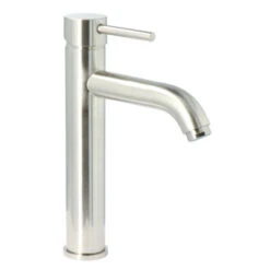 Atlantic Wastafelkraan Spencer Met Hendel RVS -Badkamerartikelen Winkel 123 9267