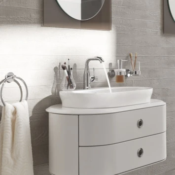 GROHE Wastafelkraan Essence M-size Met Hendel En Waste Chroom 6 GROHE Wastafelkraan Essence M-size Met Hendel En Waste Chroom - Afbeelding 4