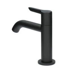 Atlantic Fonteinkraan Riley Met Hendel Zwart -Badkamerartikelen Winkel 123 9324