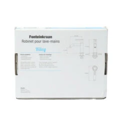 Atlantic Fonteinkraan Riley Met Hendel Zwart -Badkamerartikelen Winkel 123 9332