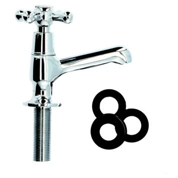 Handson Fonteinkraan Louise Met Draaiknop Chroom 12 Handson Fonteinkraan Louise Met Draaiknop Chroom - Afbeelding 10