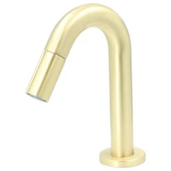 Badkamerartikelen Winkel 23 Atlantic Fonteinkraan Scott Met Draaiknop Messing