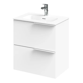 Tiger Badmeubelset Pocket 60 Cm Met 2 Lades Wit 3 Tiger Badmeubelset Pocket 60 Cm Met 2 Lades Wit